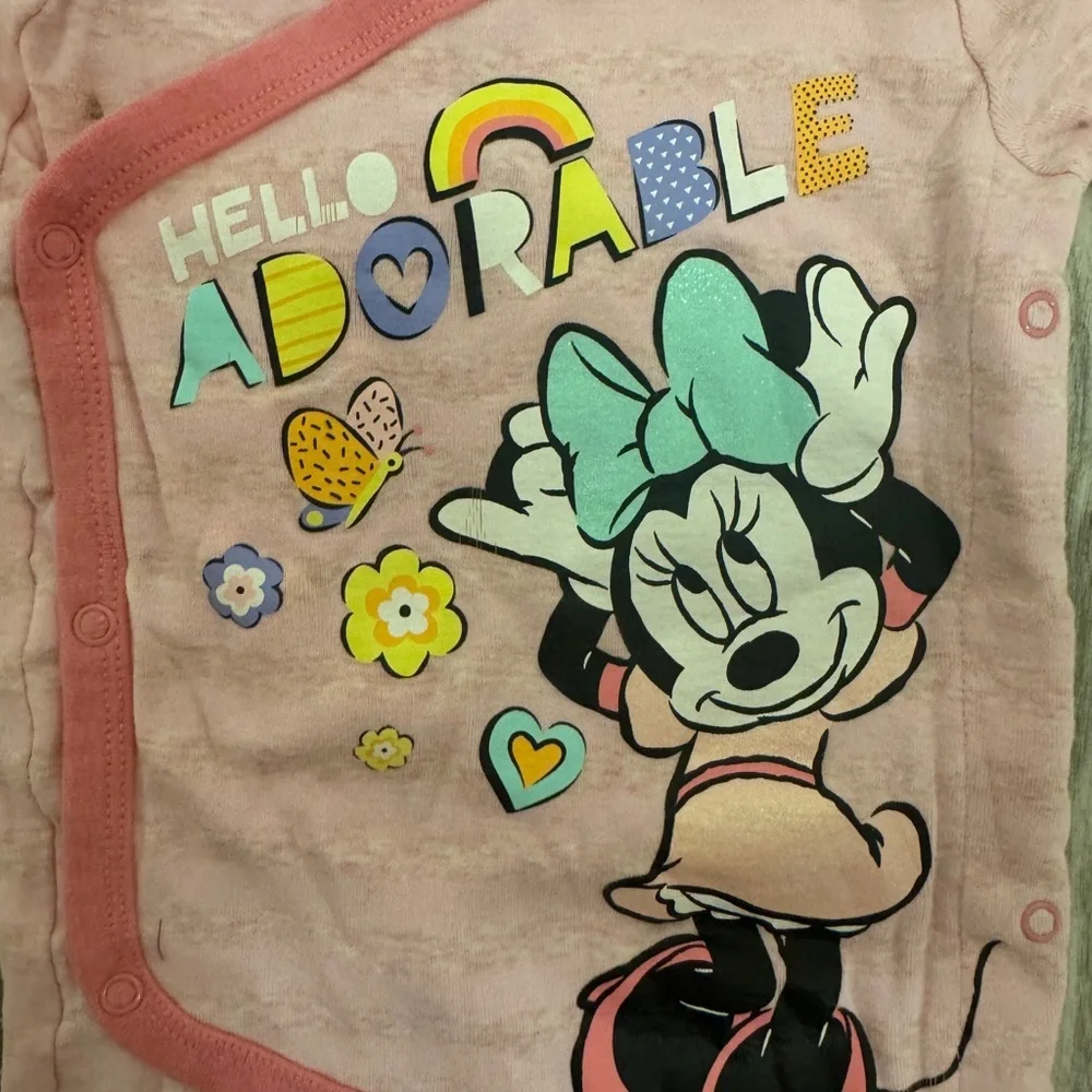 Disney Pink Minnie Mouse  Pajamas